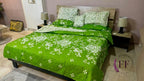 Green White Rose