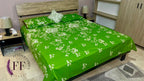 Green White Rose