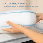 FeatherFabrica™ Luxury Mattress Topper (1000 GSM)